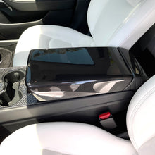 Load image into Gallery viewer, TESERY Model Y / 3 Armrest Cover - Dry Carbon Fiber Interior Mods