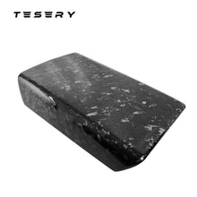 Load image into Gallery viewer, TESERY Model Y / 3 Armrest Cover - Dry Carbon Fiber Interior Mods