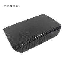 Load image into Gallery viewer, TESERY Model Y / 3 Armrest Cover - Dry Carbon Fiber Interior Mods