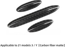 Load image into Gallery viewer, Model 3 / Y Central Control Panel Stickers - Carbon Fiber Interior Mods