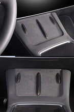Load image into Gallery viewer, Model 3 / Y Central Control Panel Stickers - Carbon Fiber Interior Mods