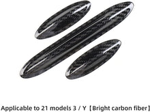 Load image into Gallery viewer, Model 3 / Y Central Control Panel Stickers - Carbon Fiber Interior Mods