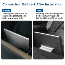 Load image into Gallery viewer, Model 3 / Y Display Cover - Dry Carbon Fiber Interior Mods