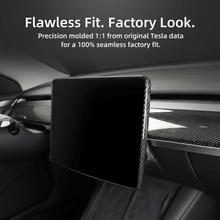 Load image into Gallery viewer, Model 3 / Y Display Cover - Dry Carbon Fiber Interior Mods