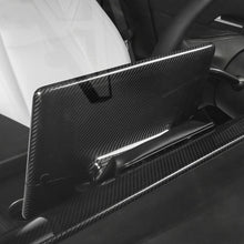 Load image into Gallery viewer, Model 3 / Y Display Cover - Dry Carbon Fiber Interior Mods