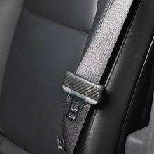 Load image into Gallery viewer, Model 3 / Y Seat Belt Buckle Cover Trim - Carbon Fiber Interior Mods（2pcs）