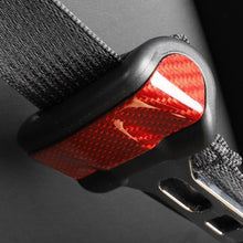 Load image into Gallery viewer, Model 3 / Y Seat Belt Buckle Cover Trim - Carbon Fiber Interior Mods（2pcs）