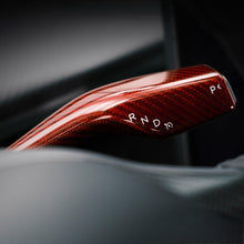 Load image into Gallery viewer, TESERY Model 3 / Y Turn Signal Stalk Cover - Dry Carbon Fiber Interior Mods