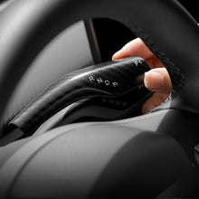 Load image into Gallery viewer, TESERY Model 3 / Y Turn Signal Stalk Cover - Dry Carbon Fiber Interior Mods