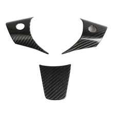 Load image into Gallery viewer, Model 3 / Y Steering Wheel Middle Trim Cover - Carbon Fiber Interior Mods