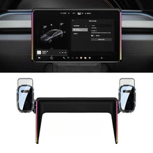 Load image into Gallery viewer, Model 3/Y Music-Synced RGB Ambient Lighting With Wireless Charging Phone Mount