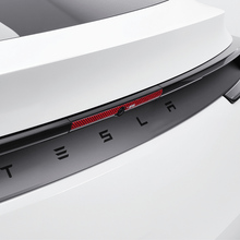Load image into Gallery viewer, Model Y Juniper Rear Trunk Button Sticker | Flexible Urethane Carbon Fiber
