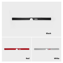 Load image into Gallery viewer, Model Y Juniper Rear Trunk Button Sticker | Flexible Urethane Carbon Fiber