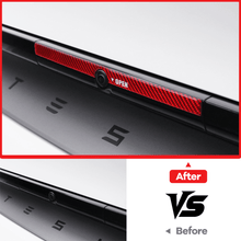 Load image into Gallery viewer, Model Y Juniper Rear Trunk Button Sticker | Flexible Urethane Carbon Fiber