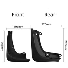 Load image into Gallery viewer, TESERY Mud Flaps Splash Guards for Model S 2014-Present