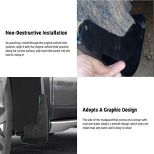 Load image into Gallery viewer, TESERY Mud Flaps Splash Guards for Model S 2014-Present