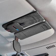 Load image into Gallery viewer, Multi-Functional Leather Glasses Holder Clip for Tesla Model Y/3/S/X