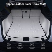 Load image into Gallery viewer, Nappa Leather Trunk Mat for Model Y Juniper (7 PCS)