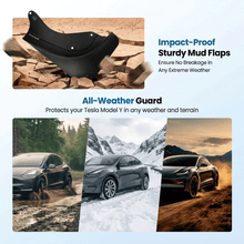 Load image into Gallery viewer, Oversized Mud Flaps Splash Guards for Tesla Model Y &amp; Model Y Juniper