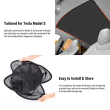 Load image into Gallery viewer, Panoramic Sunroof Sunshade for Tesla Model S