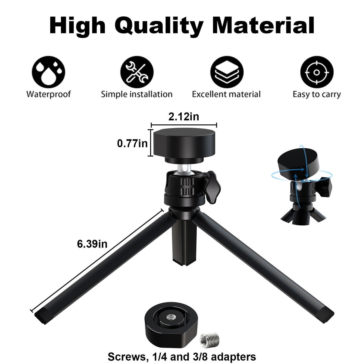 Portable Tripod Mount for Starlink Mini