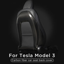 Load image into Gallery viewer, Back Seat Cover for Model 3 / Y - Real Carbon Fiber Interior Mods