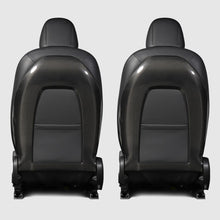 Load image into Gallery viewer, Back Seat Cover for Model 3 / Y - Real Carbon Fiber Interior Mods