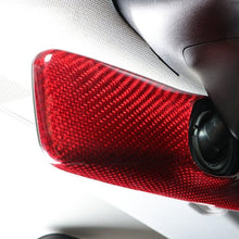 Load image into Gallery viewer, Dry Carbon Fiber Interior Rearview Mirror Cover for Model 3/Y | 4 Finishes | Lightweight