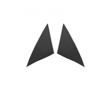 Load image into Gallery viewer, Real Dry Carbon Fiber A-Pillar Accent Overlays for Model 3 / Y