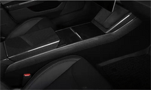 Load image into Gallery viewer, Real Dry Carbon Fiber Center Console Side Panel Overlays for Model 3 Highland / Model Y Juniper(2 Pieces)