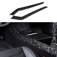 Load image into Gallery viewer, Real Dry Carbon Fiber Center Console Side Panel Overlays for Model 3 Highland / Model Y Juniper(2 Pieces)