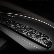 Load image into Gallery viewer, Real Dry Carbon Fiber Dash Cover Overlay for Model 3 Highalnd &amp; New Model Y