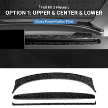 Load image into Gallery viewer, TESERY Real Dry Carbon Fiber Dashboard Cover Overlay for Model 3 Highland / Model Y Juniper