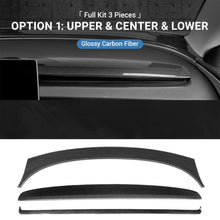 Load image into Gallery viewer, TESERY Real Dry Carbon Fiber Dashboard Cover Overlay for Model 3 Highland / Model Y Juniper