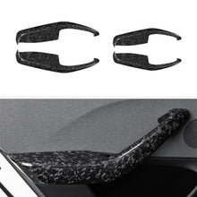 Load image into Gallery viewer, Real Dry Carbon Fiber Door Armrest Cover Overlays for Model 3 Highland