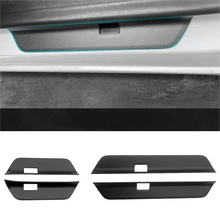 Load image into Gallery viewer, Real Dry Carbon Fiber Door Sill Strip Cover for Model 3 / Y