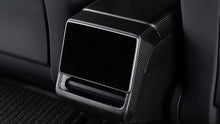 Load image into Gallery viewer, Real Dry Carbon Fiber Rear Screen Trim Frame Overlay for Model 3 Highland