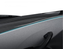 Load image into Gallery viewer, Real Dry Carbon Fiber Upper Door Trim Panel Overlay for Model 3 Highland / Model Y Juniper