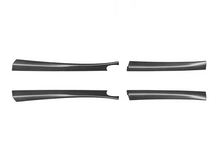 Load image into Gallery viewer, Real Dry Carbon Fiber Upper Door Trim Panel Overlay for Model 3 Highland / Model Y Juniper
