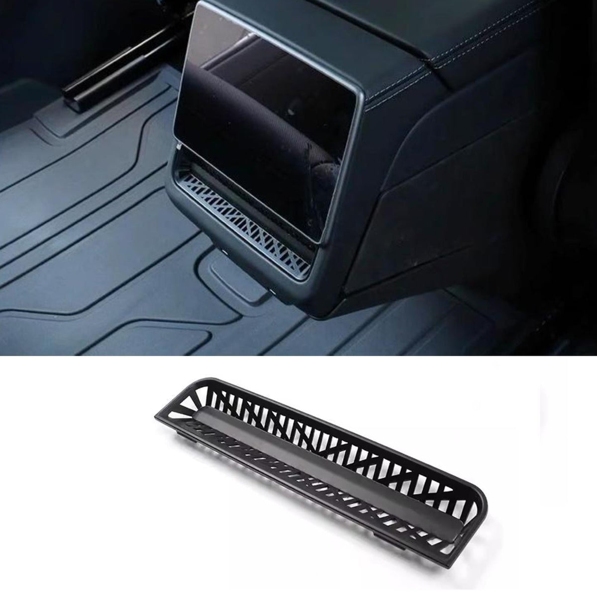 Rear Air Vent Screen Protector Frame for Model 3 Highland & Model Y Juniper