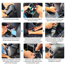 Load image into Gallery viewer, Rear Armrest Box Refrigerator for Model Y | Compressor Cooling | 40-Min Fast Cool | Non-Destructive Install