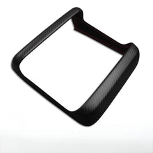 Load image into Gallery viewer, Rear Screen Air Outlet Frame Dry Carbon Fiber Overlay for Model S/X 2021+