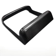 Load image into Gallery viewer, Rear Screen Air Outlet Frame Dry Carbon Fiber Overlay for Model S/X 2021+