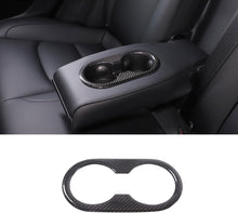 Load image into Gallery viewer, Rear Seat Water Cup Holder Trim Interior Accessories for Tesla Model 3 / Y