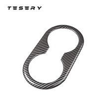 Load image into Gallery viewer, Rear Seat Water Cup Holder Trim Interior Accessories for Tesla Model 3 / Y