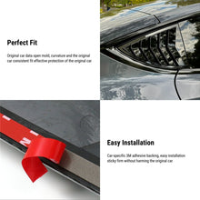 Load image into Gallery viewer, TESERY Rear Side Window Louvers Cover for Model Y | 3 Finishes | 2-Pack