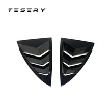 Load image into Gallery viewer, TESERY Rear Side Window Louvers Cover for Model Y | 3 Finishes | 2-Pack