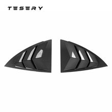 Load image into Gallery viewer, TESERY Rear Side Window Louvers Cover for Model Y | 3 Finishes | 2-Pack