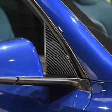 Load image into Gallery viewer, A-Pillar Accent Overlays for Model Y 2020-2025.03 | Mirror Area | Self-Adhesive