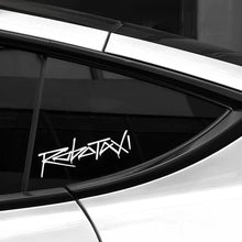 Load image into Gallery viewer, Reflective Robotaxi Decal | Tesla Body &amp; Window Waterproof PVC Sticker